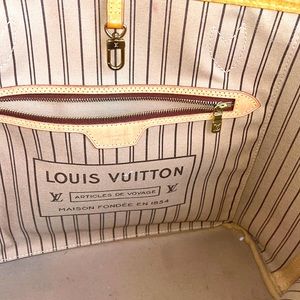 Louis Vuitton never full